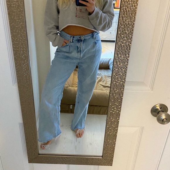 mango dad jeans